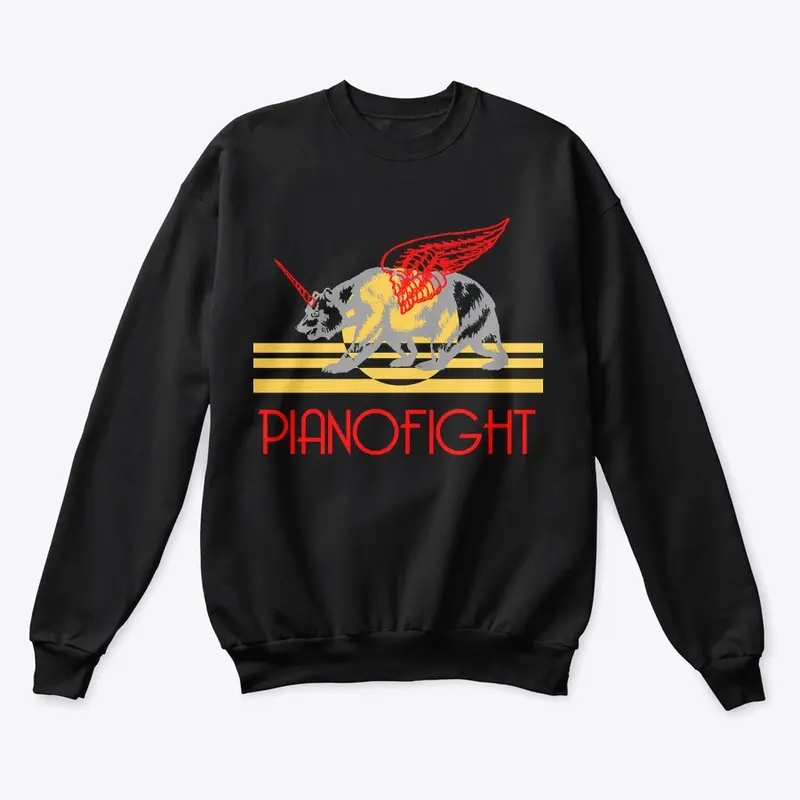 PianoFight Sunset Crew Neck (Black)